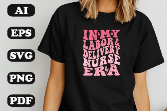 A Graphic Designer's Review: In My Labor and Delivery Nurse Era Graphics