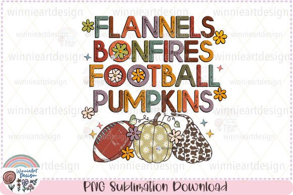 Flannels Bonfires Football Pumpkin Fall: A T-Shirt Design Review