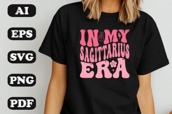 In My Sagittarius Era SVG for T-Shirt Designs and Graphics