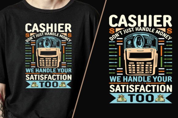The Cashier Satisfaction Specialists Embroidery Design