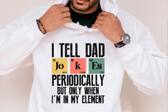 Why This Dad Jokes T-Shirt Design Is a Versatile Graphics Asset